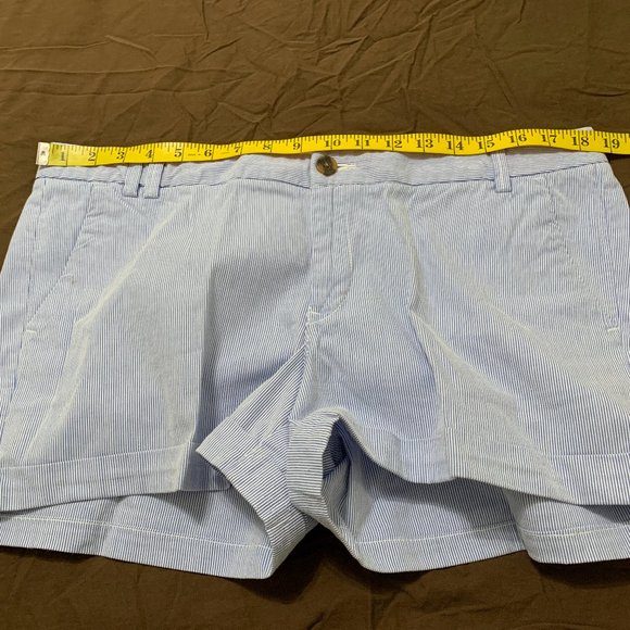 H&M LOGG Women´s Striped Shorts, Size 44 US 14 - Picture 7 of 10